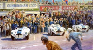 Cunninghams at Le Mans 1952